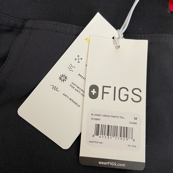 NWT FIGS CHARCOAL SCRUBS- KADE - Picture 2 of 3